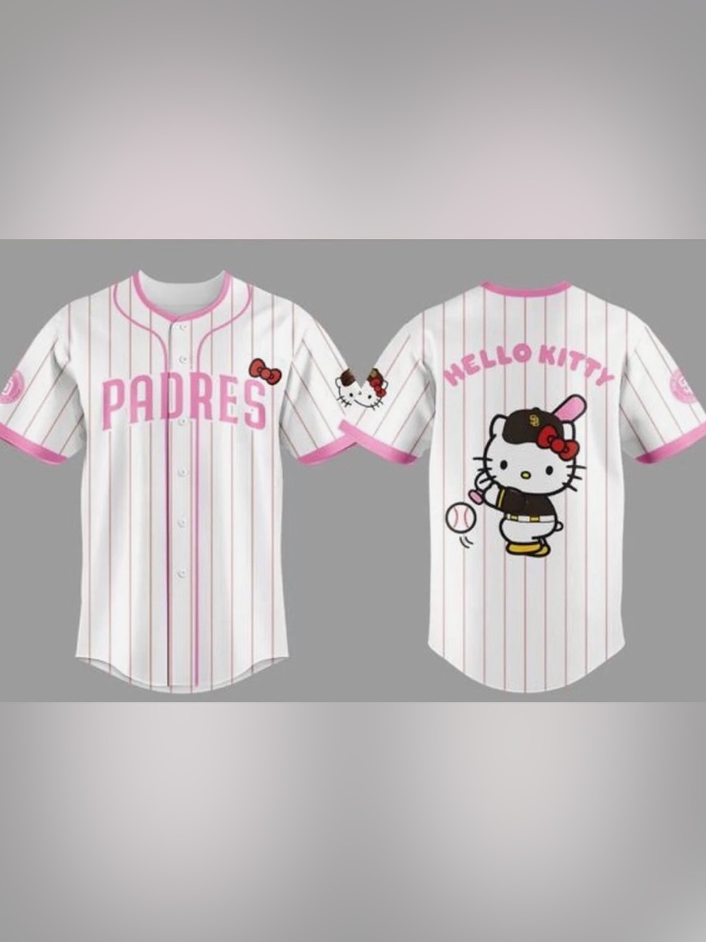 Sanrio Hello Kitty Padres Baseball Jersey
